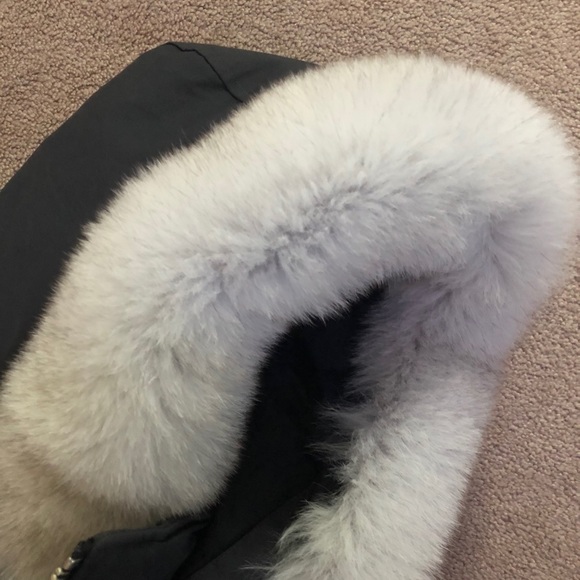 Dark grey moose knuckle bomber - Picture 4 of 5